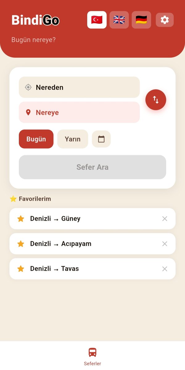 BindiGo favoriler